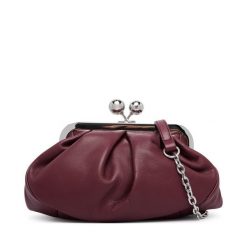 Torebka Weekend Max Mara. Brązowe torebki do ręki damskie Weekend Max Mara, bez wzorów, wizytowe, bez dodatków. Za 1,339.00 zł.