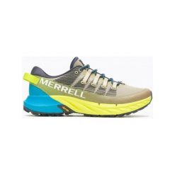 Buty do biegów męskie Agility Peak 4. Brązowe buty sportowe męskie Merrell, bez zapięcia, do biegania. Za 349.44 zł.
