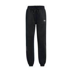 Spodnie sportowe damskie Under Armour Fleece®. Czarne spodnie sportowe damskie Under Armour, bez wzorów. W wyprzedaży za 241.70 zł.