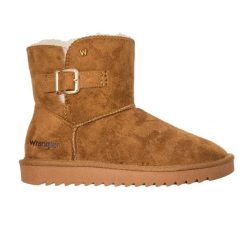 Śniegowce damskie Wrangler Elsa Platform MID Snow Boots 20243077.37B. Czarne śniegowce i trapery damskie Wrangler, z futra, przed kolano. Za 159.00 zł.
