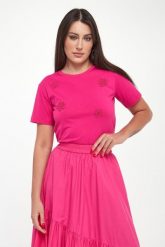 T-shirt damski TWINSET U&B. T-shirty damskie Twinset U&B, m, bez wzorów, bez kołnierzyka. Za 509.00 zł.