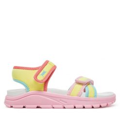 Sandały Primigi. Żółte sandały dziewczęce Primigi, bez zapięcia. Za 119.99 zł.