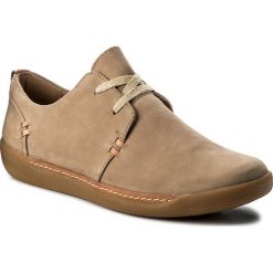 Półbuty CLARKS - Un Haven Lace 261321864 Sand Nubuck. Półbuty damskie marki Clarks. W wyprzedaży za 229.00 zł.