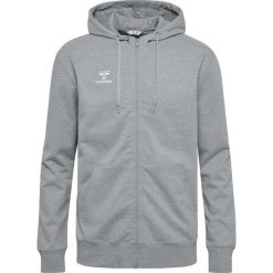 Bluza hmlGO 2.0 ZIP HOODIE. Szare bluzy męskie Hummel, xl, bez wzorów, bez kaptura. Za 254.50 zł.