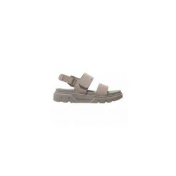 Sandały Timberland Model Greyfield Sandal Kolor Zielony. Brązowe sandały damskie Timberland, bez wzorów, ze skóry, bez obcasa, bez zapięcia. Za 381.50 zł.