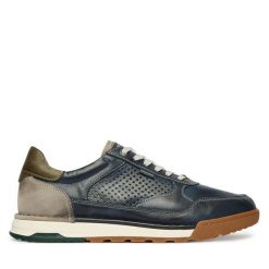 Półbuty Pikolinos. Niebieskie półbuty na co dzień męskie Pikolinos, bez zapięcia. Za 639.99 zł.