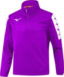 Bluza Mizuno Nara TT. Zielone bluzy sportowe męskie Mizuno, m, bez wzorów, z materiału, bez kaptura, na fitness i siłownię. Za 205.10 zł.