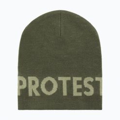 Czapka zimowa męska Protest Prtburham24. Zielone czapki i kapelusze męskie Protest, na zimę, bez wzorów, z materiału. Za 83.99 zł.