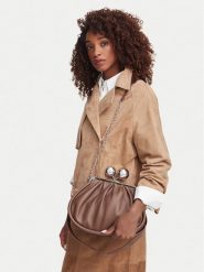 Weekend Max Mara Torebka Milvanew 2625516154600 Brązowy. Brązowe torebki do ręki damskie Weekend Max Mara, bez wzorów, ze skóry, wizytowe, bez dodatków. Za 2,084.00 zł.
