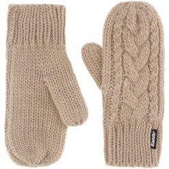 Rękawice Eisbar Afra Mittens. Białe rękawiczki damskie Eisbar, bez wzorów, sportowe. Za 199.90 zł.