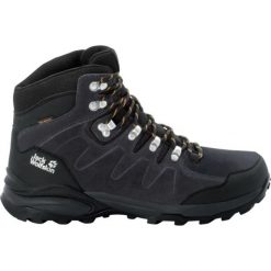 Buty trekkingowe męskie Jack Wolfskin Refugio Texapore Mid czarne r. 42. Czarne trekkingi męskie Jack Wolfskin. Za 416.99 zł.