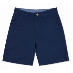 Spodenki turystyczne dla dzieci Lacoste. Niebieskie szorty dla chłopców Lacoste, z aplikacjami, z bawełny, eleganckie. Za 97.00 zł.