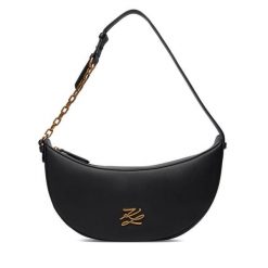 Torebka KARL LAGERFELD. Czarne torebki do ręki damskie KARL LAGERFELD, bez wzorów, klasyczne, bez dodatków. Za 1,199.00 zł.