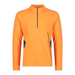 Bluza treningowa zapinana do połowy CMP. Brązowe bluzy męskie CMP, m, bez wzorów, z dzianiny, bez kaptura. Za 305.50 zł.