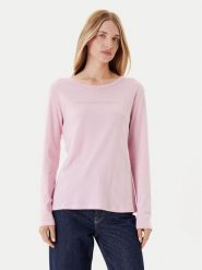 United Colors Of Benetton Bluzka 3GA2E16G0 Różowy Regular Fit. Czerwone bluzki damskie United Colors Of Benetton, l, bez wzorów, z bawełny, bez kołnierzyka, bez ramiączek. Za 69.99 zł.