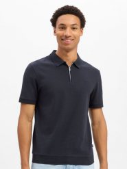 JOOP! koszulka polo Mężczyźni Bawełna (100%) niebieski, S. Niebieskie koszulki polo męskie JOOP!, m, bez wzorów, z bawełny, bez kołnierzyka, bez ramiączek. Za 599.95 zł.