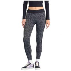 Legginsy Roxy z charakterystycznym modelem. Czarne legginsy damskie Roxy, xs, bez wzorów, z materiału. Za 281.50 zł.