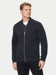 Marc O'Polo Bluza 520 4002 57014 Granatowy Regular Fit. Niebieskie bluzy męskie Marc O'Polo, m, bez wzorów, z bawełny, bez kaptura. Za 339.99 zł.