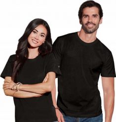 T-shirt Unisex STEDMAN Czarny ST2000_BLOXL. Czarne t-shirty męskie Stedman, m, bez wzorów, bez kołnierzyka. Za 36.99 zł.