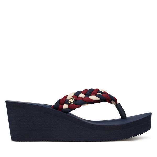 Japonki Tommy Hilfiger. Klapki damskie Tommy Hilfiger, bez wzorów, bez obcasa. Za 130.99 zł.