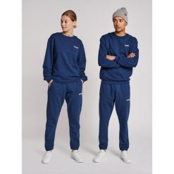 Spodnie do biegania Hummel GC Austin. Niebieskie spodnie sportowe damskie Hummel, xs, bez wzorów, z bawełny, do biegania. Za 286.00 zł.