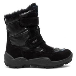 Śniegowce Primigi. Czarne śniegowce dziewczęce Primigi, z gore-texu, bez zapięcia. Za 459.99 zł.