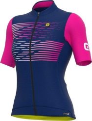 Koszulka rowerowa damska Alé Maglia Donna MC Logo. Niebieskie koszulki sportowe damskie ALÉ CYCLING, s, bez wzorów, z elastanu, bez kołnierzyka, bez ramiączek, rowerowe. Za 518.25 zł.