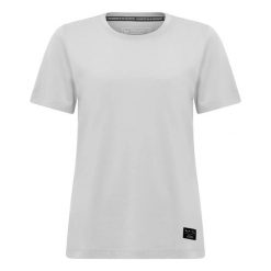 Koszulka z naszywką logo damska Salewa Eagle. Czerwone t-shirty damskie Salewa, uniwersalny, z aplikacjami, z bawełny, bez kołnierzyka. Za 224.50 zł.