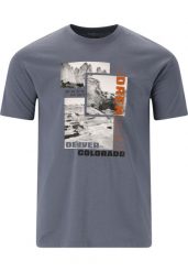 Koszulka Cruz Maliko. Niebieskie koszulki sportowe męskie CRUZ, m, bez wzorów, z bawełny, bez kołnierzyka, bez ramiączek, na fitness i siłownię. Za 93.00 zł.