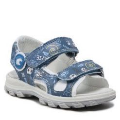 Sandały Primigi. Niebieskie sandały chłopięce Primigi, bez zapięcia. Za 329.99 zł.