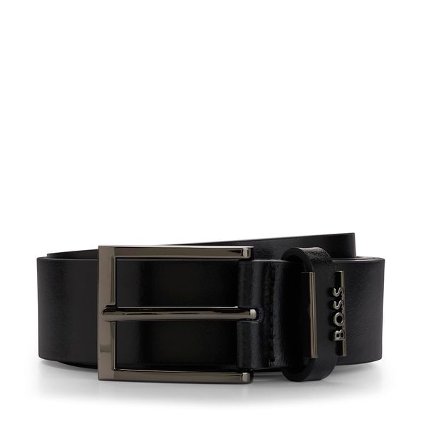 Pasek Męski BOSS. Czarne paski damskie Boss, bez wzorów. Za 299.99 zł.