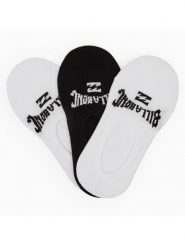 Billabong Stopki AS_BILLABONG_06S_SS25 (3-PACK) Czarny. Czarne skarpety męskie Billabong, bez wzorów, z bawełny. Za 34.99 zł.