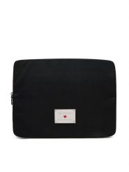 LOVE MOSCHINO Etui na laptopa JC5010PP1MLN100A Czarny. Czarne torby na laptopa damskie Love Moschino, bez wzorów, z materiału. Za 259.99 zł.