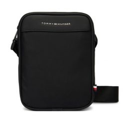 Saszetka Tommy Hilfiger. Czarne saszetki męskie Tommy Hilfiger, młodzieżowe, małe. Za 289.99 zł.