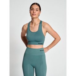 Stanik fitness cardio Hummel hmltif. Białe obuwie sportowe damskie Hummel, bez wzorów, na fitness i siłownię. Za 150.00 zł.