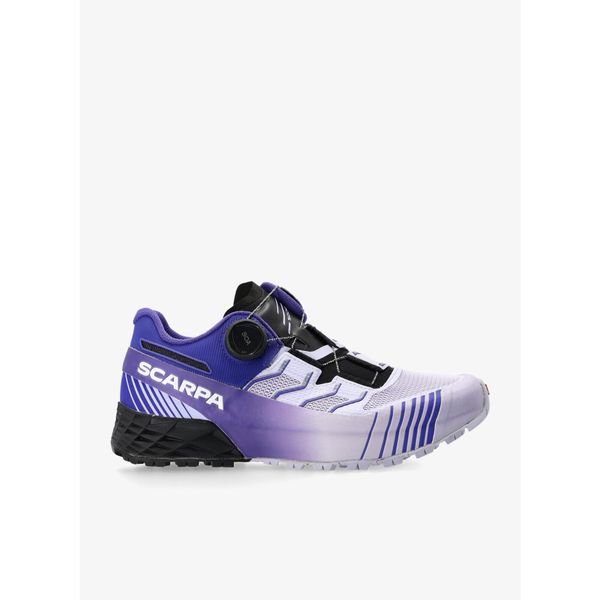 Buty trailowe damskie Scarpa Ribelle Run Kalibra HT. Fioletowe obuwie sportowe damskie Scarpa, bez wzorów. Za 566.99 zł.