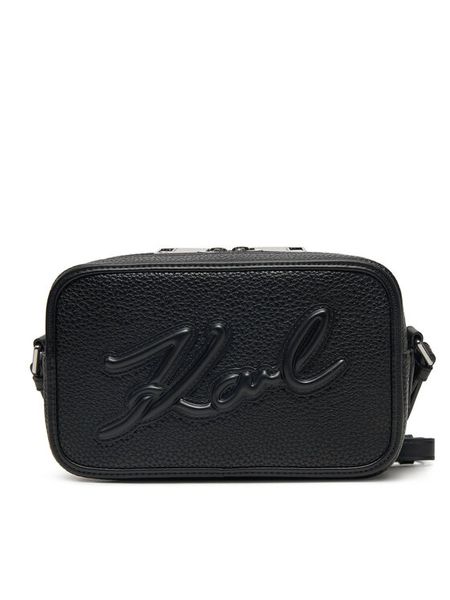 KARL LAGERFELD Torebka A1W30040 Czarny. Czarne listonoszki damskie KARL LAGERFELD, bez wzorów, ze skóry, bez dodatków. Za 519.99 zł.