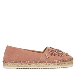Espadryle Alma En Pena. Czerwone espadryle damskie Alma en Pena, bez wzorów, bez obcasa, bez zapięcia. Za 399.99 zł.