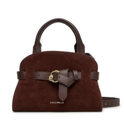 Torebka Coccinelle. Brązowe torebki do ręki damskie Coccinelle, bez wzorów, wizytowe, bez dodatków. Za 1,299.00 zł.
