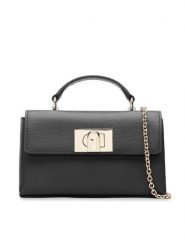 Furla Torebka 1927 WE00423-ARE000-O6000-1-007-20-CN-E Czarny. Czarne torebki do ręki damskie Furla, bez wzorów, ze skóry, wizytowe, bez dodatków. Za 909.99 zł.