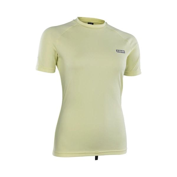 Koszulka damska ION Rashguard Lycra SS. Żółte koszulki sportowe damskie ION, xs, bez wzorów, z elastanu, sportowe, bez kołnierzyka. Za 179.00 zł.
