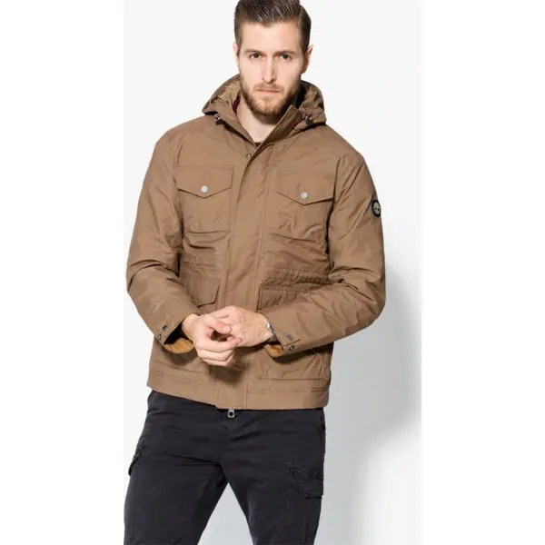 Timberland Kurtka Dv Mount Isolation Cruiser , beżowy, rozmiar L. Brązowe kurtki męskie Timberland, na zimę, l, bez wzorów, z bawełny, bez kaptura. W wyprzedaży za 599.99 zł.