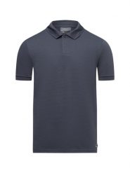 Drykorn koszulka polo - Santos Mężczyźni Bawełna szary, S. Szare koszulki polo męskie DRYKORN, m, bez wzorów, z bawełny, eleganckie, bez ramiączek. Za 399.95 zł.