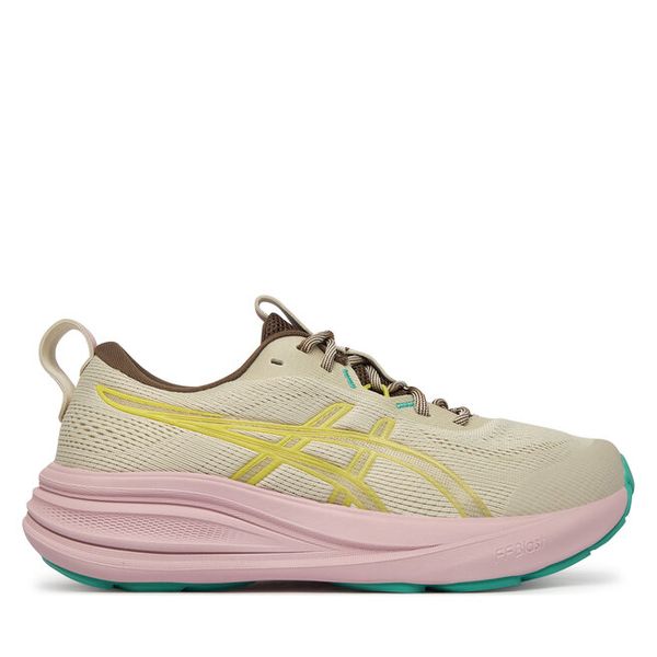 Buty do biegania Asics. Białe obuwie sportowe damskie Asics, bez wzorów, do biegania. Za 418.99 zł.