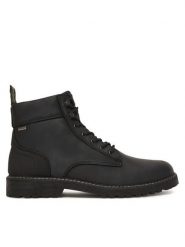 Barbour Trzewiki Harrison MFO0816BK12 Czarny. Czarne botki męskie Barbour, bez wzorów, ze skóry, bez zapięcia. Za 779.99 zł.