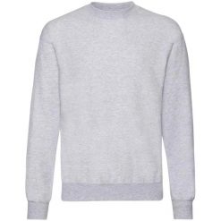 Klasyczna Bluza Rozpinana Dla Dorosłych Unisex. Czarne bluzy męskie Fruit of the Loom, m, bez wzorów, bez kaptura. Za 163.99 zł.