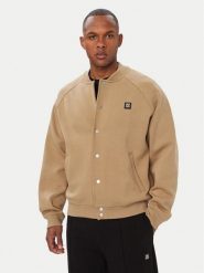 HUGO Kurtka bomber Dabin 50563037 Beżowy Oversize. Brązowe kurtki męskie Hugo, m, bez wzorów, z bawełny, bez kaptura. Za 799.99 zł.