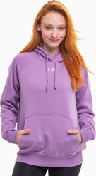 Under Armour Bluza z kapturem kangurka damska Under Armour Rival Fleece Hoodie fioletowa 1379500 560 XL. Fioletowe bluzy damskie Under Armour, xl, bez wzorów, z kapturem. Za 246.97 zł.