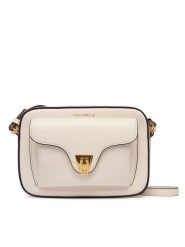 Coccinelle Torebka MF6 Coccinelle Beat Soft E1 MF6 55 04 01 Écru. Listonoszki damskie Coccinelle, bez wzorów, ze skóry, bez dodatków. Za 989.99 zł.