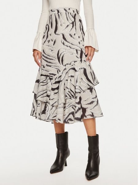 Guess Spódnica midi W4BD83 WGLA2 Kolorowy Regular Fit. Spódnice damskie Guess, xs, z aplikacjami, z syntetyku, midi. Za 259.99 zł.